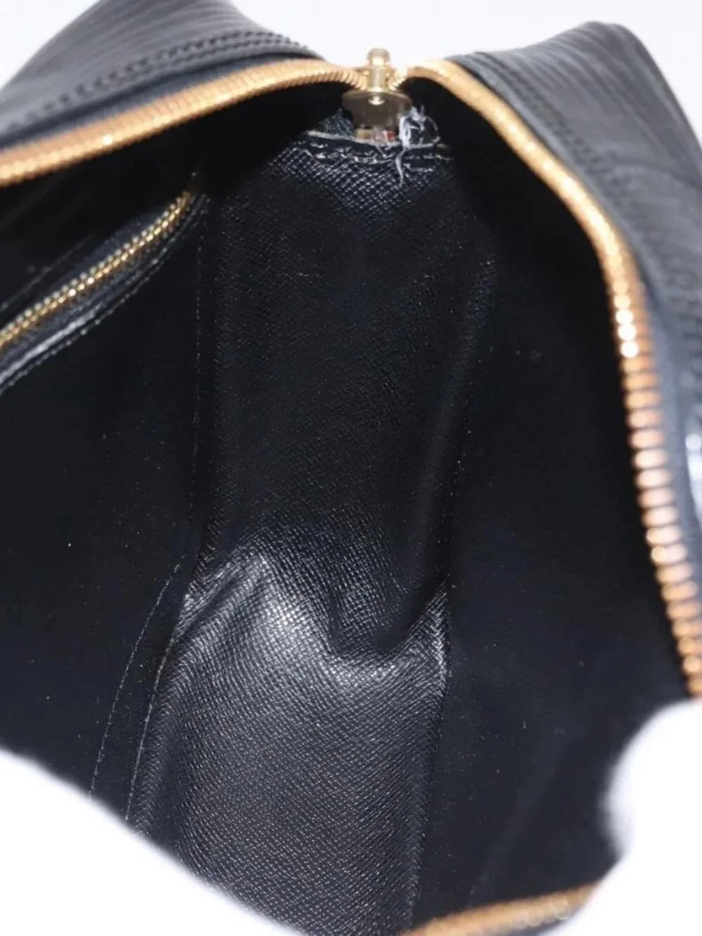 LOUIS VUITTON Epi Trocadero 23 Shoulder Bag Black M52302 LV Auth ep13265 - Picture 11 of 16
